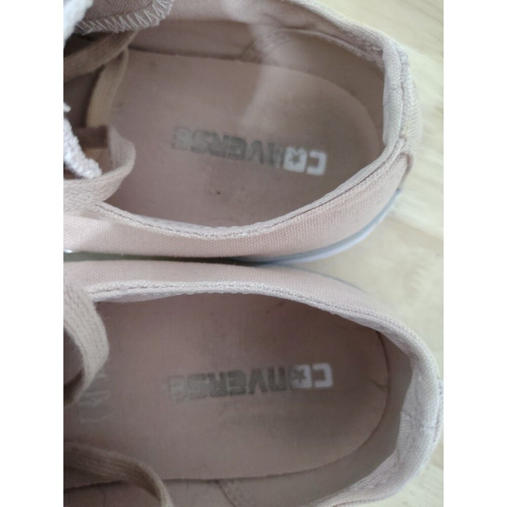 Converse Chuck Taylor All Star Ox Particle Beige Pink Women s Shoes 559889C Sz 9 - Picture 4 of 10